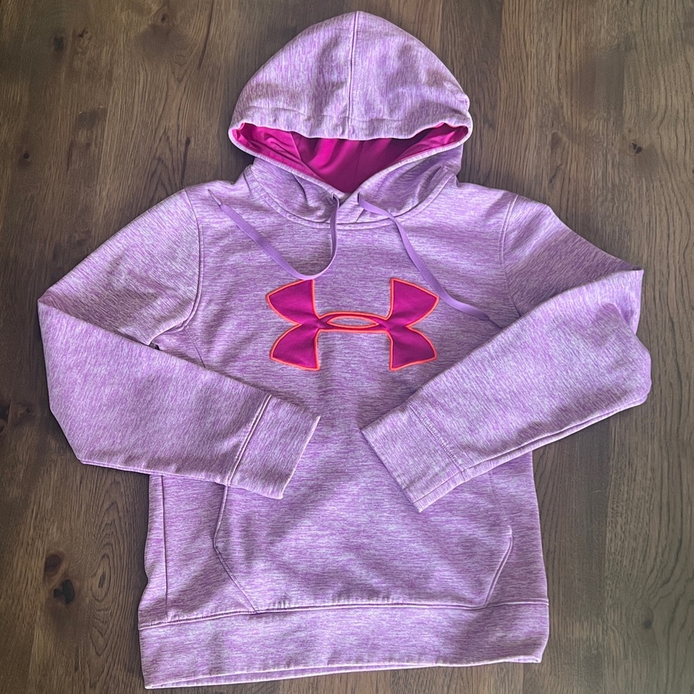 Under Armour Women’s Small Light Purple Hooded Sweatshirt